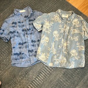 Button-down beach shirts